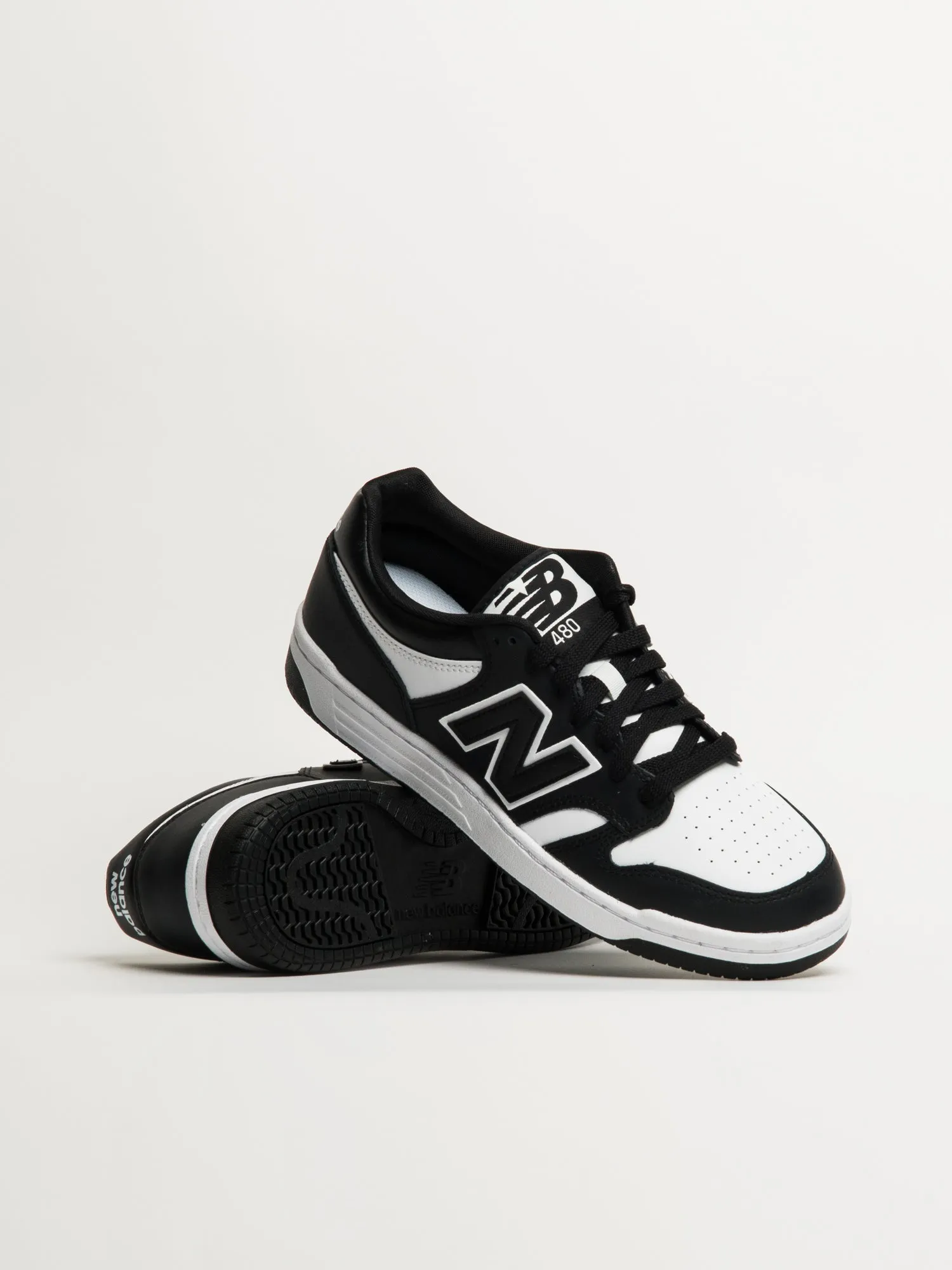 MENS NEW BALANCE 480 SNEAKER - WHITE/BLACK sold by Blackwell product image thumbnail 2