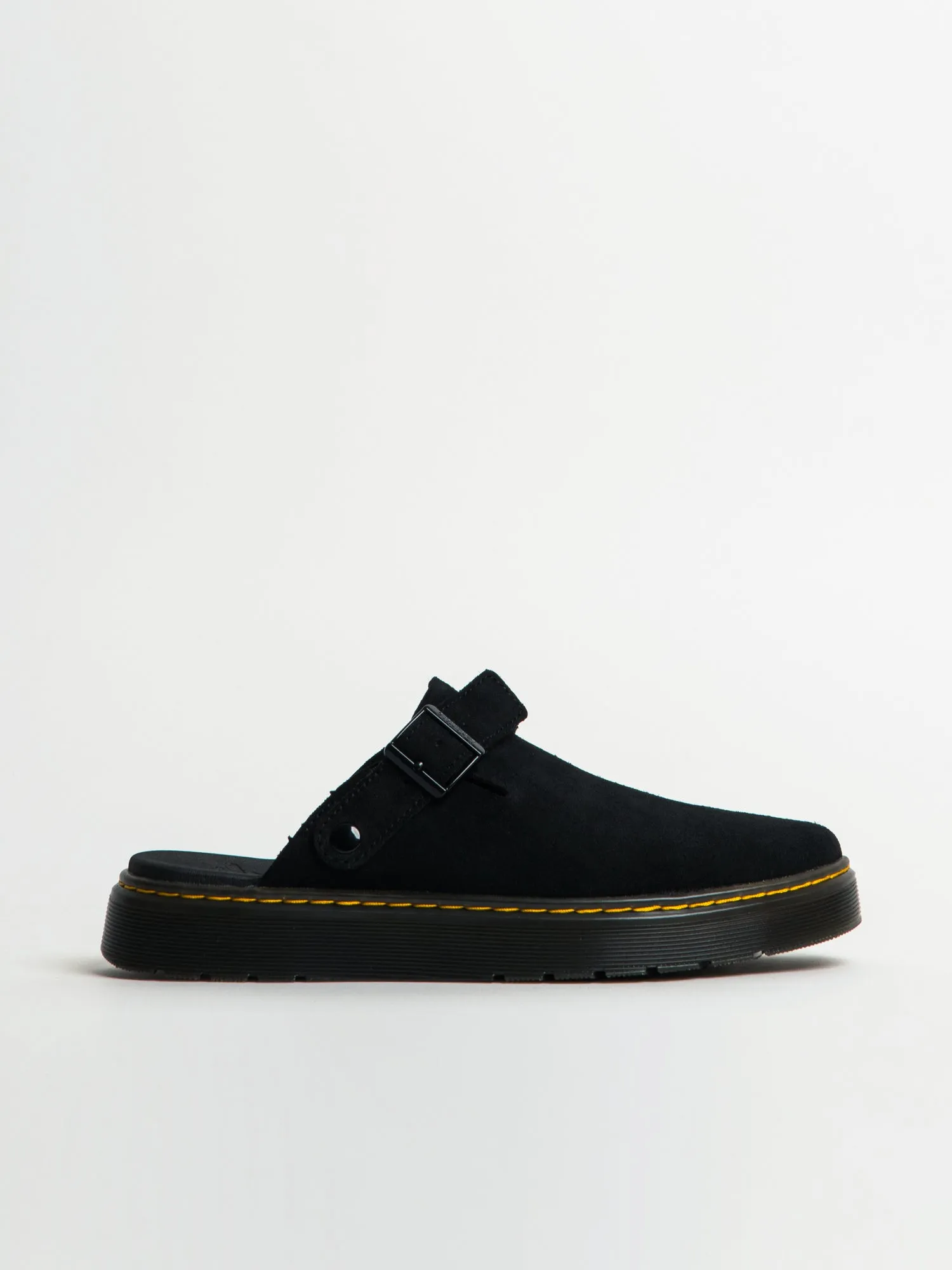 MENS DR MARTENS CARSON SUEDE MULES sold by Blackwell