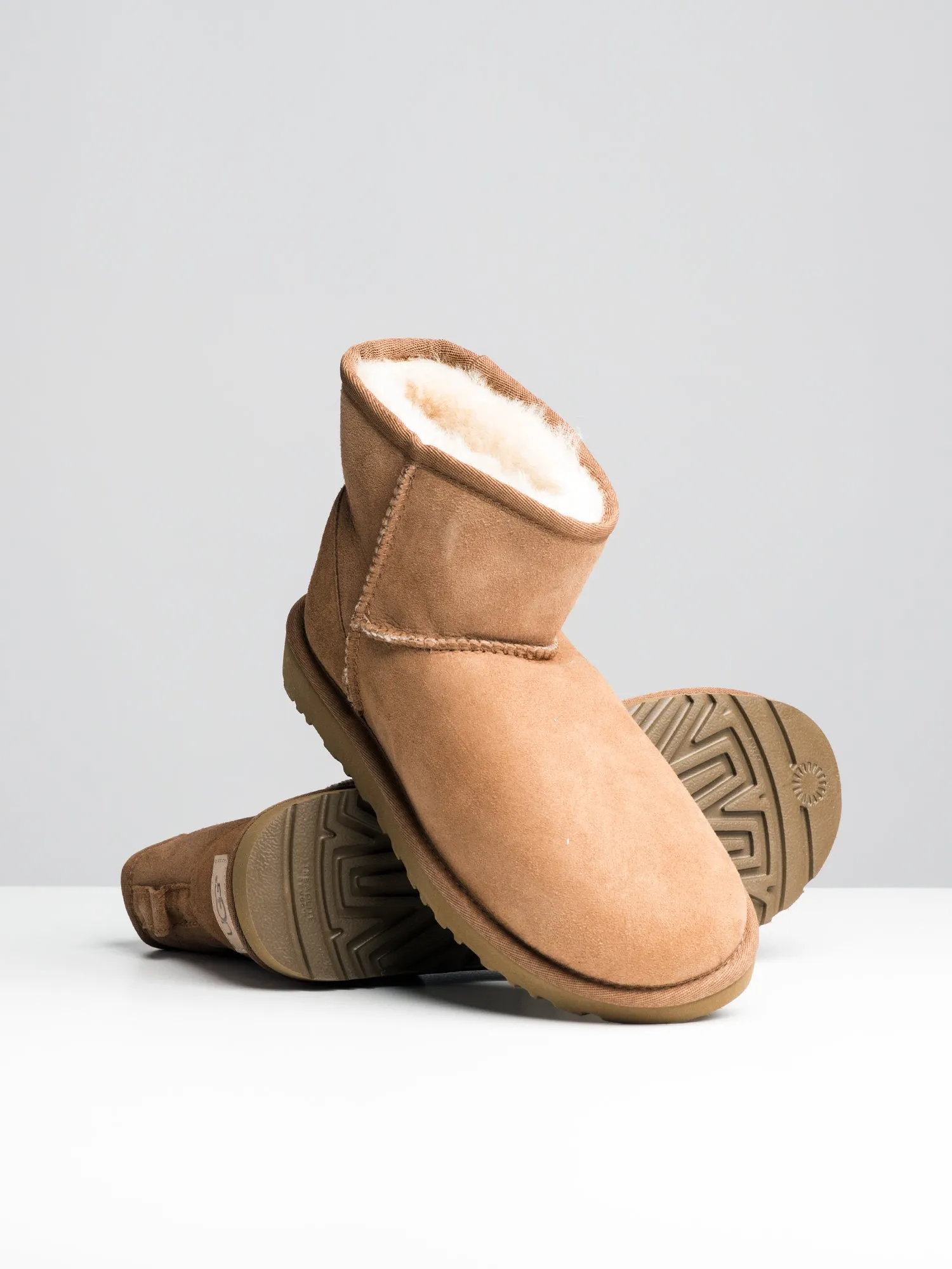WOMENS UGG CLASSIC MINI II BOOTS - CHESTNUT sold by Blackwell product image thumbnail 2