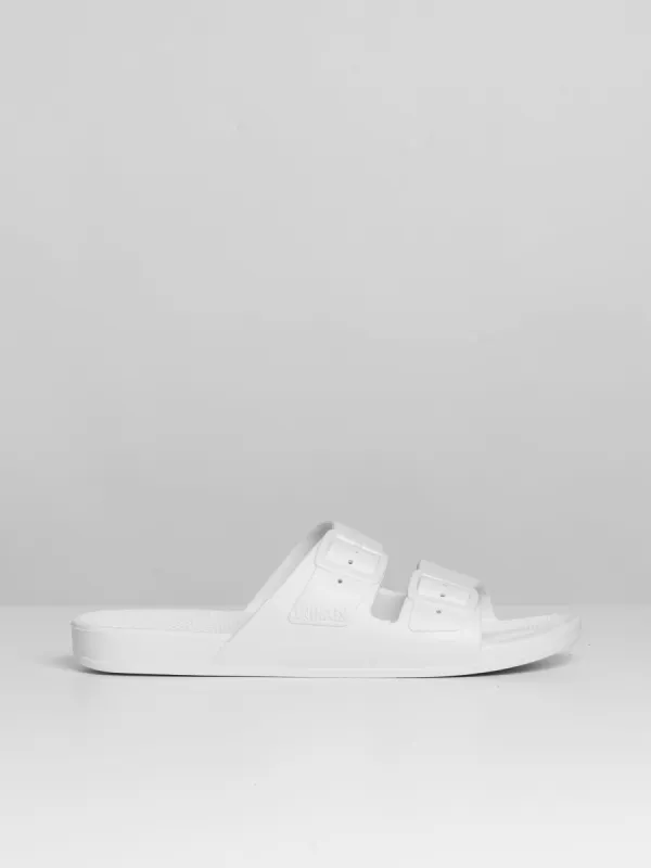 MENS FREEDOM MOSES FREEDOM WHITE SANDAL - CLEARANCE sold by Blackwell