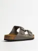 MENS BIRKENSTOCK ARIZONA SF OILED LEATHER SANDALS - IRON sold by Blackwell