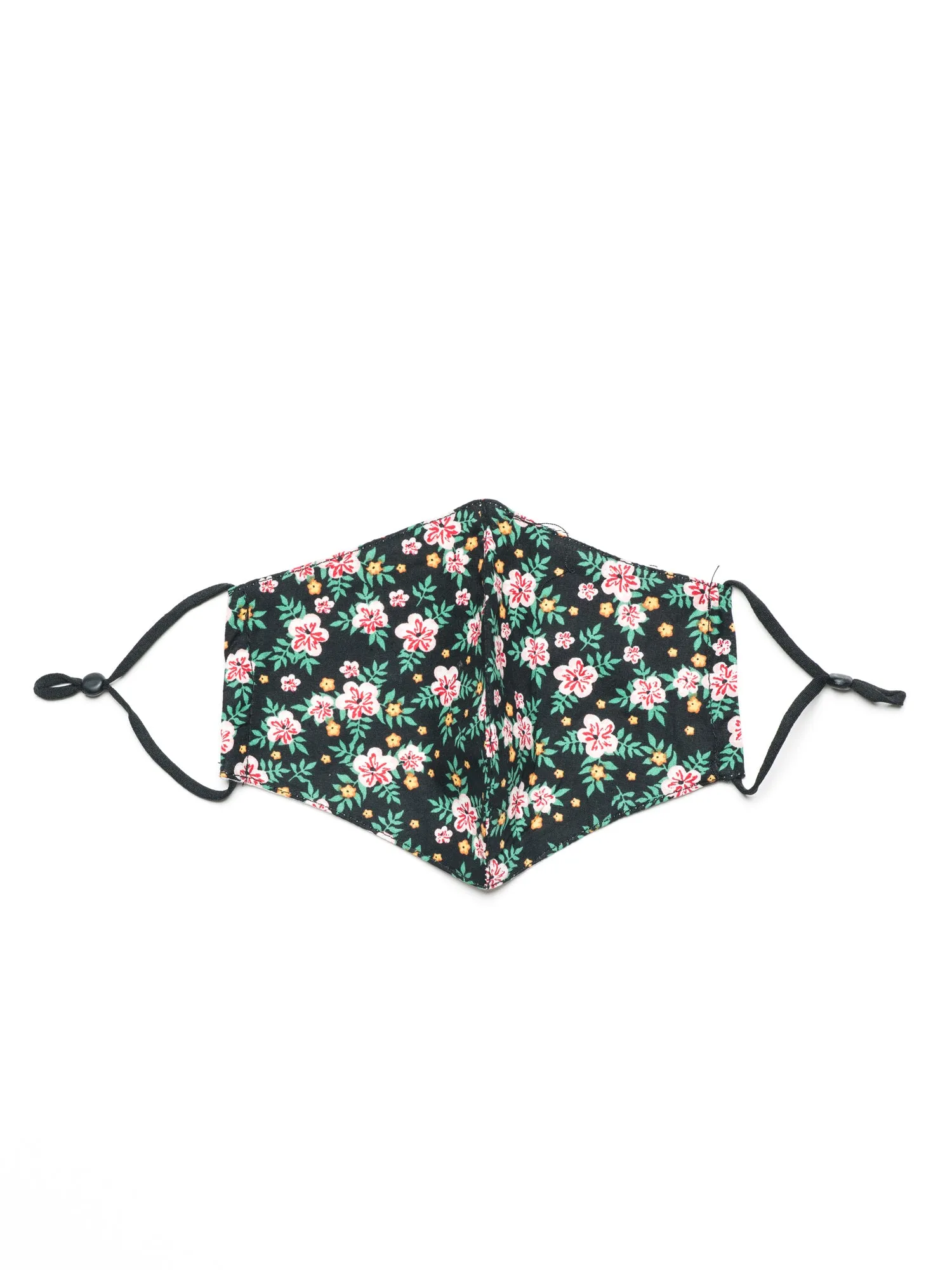 KW FASHION CORP FLORAL MASK - BLACK - CLEARANCE sold by Blackwell