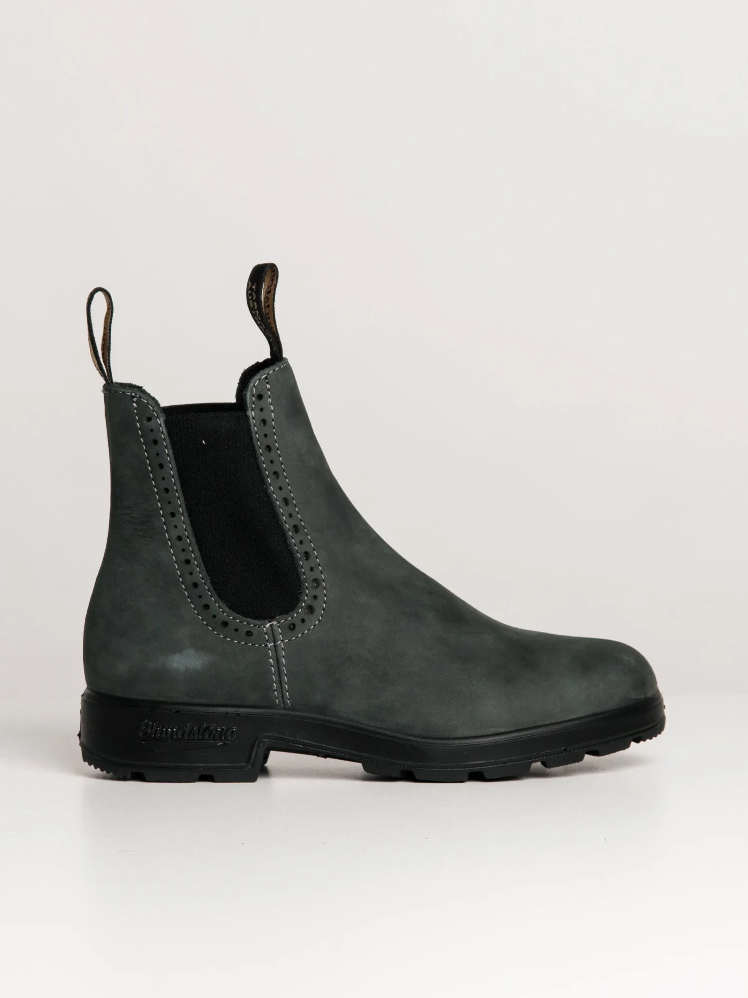 WOMENS BLUNDSTONE HI TIP ORIGINAL RUSTIC BLACK sold by Blackwell