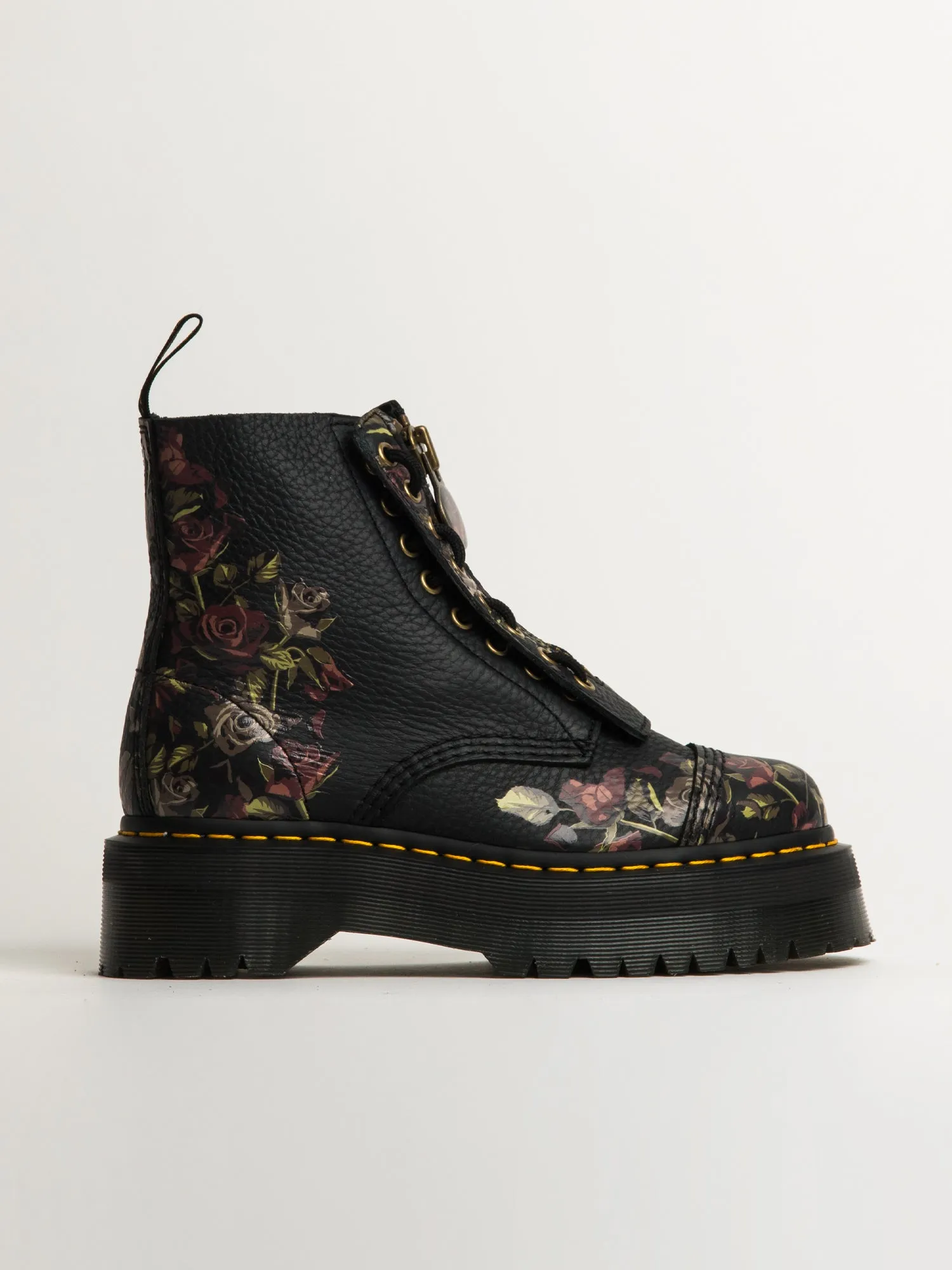 WOMENS DR MARTENS SINCLAIR TUMBLED DECAYED ROSES BOOTS sold by Blackwell