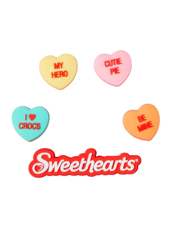 CROCS JIBBITZ SWEATHEARTS 5 PACK sold by Blackwell