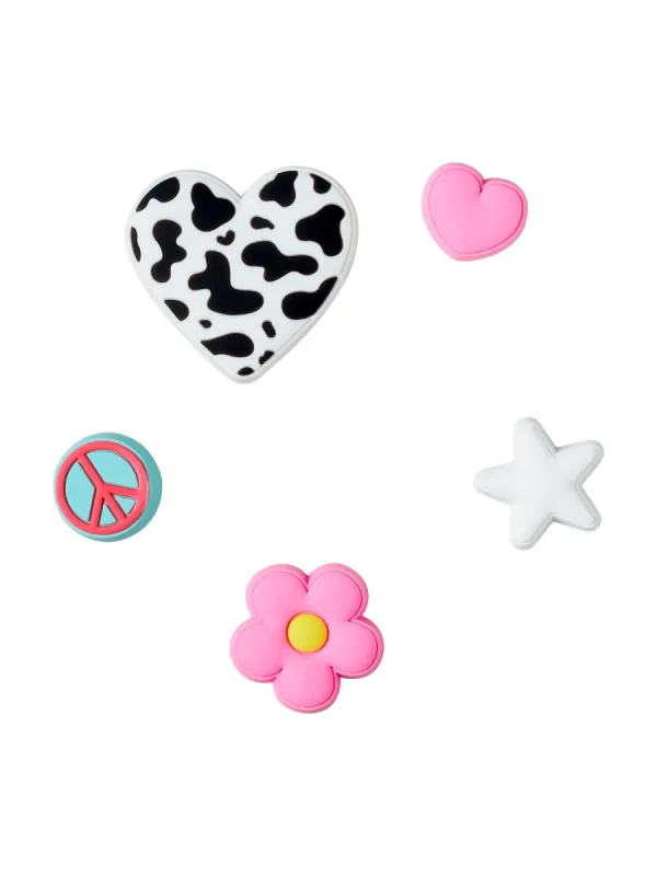 JIBBITZ - GIRLY ICON 5PK sold by Blackwell