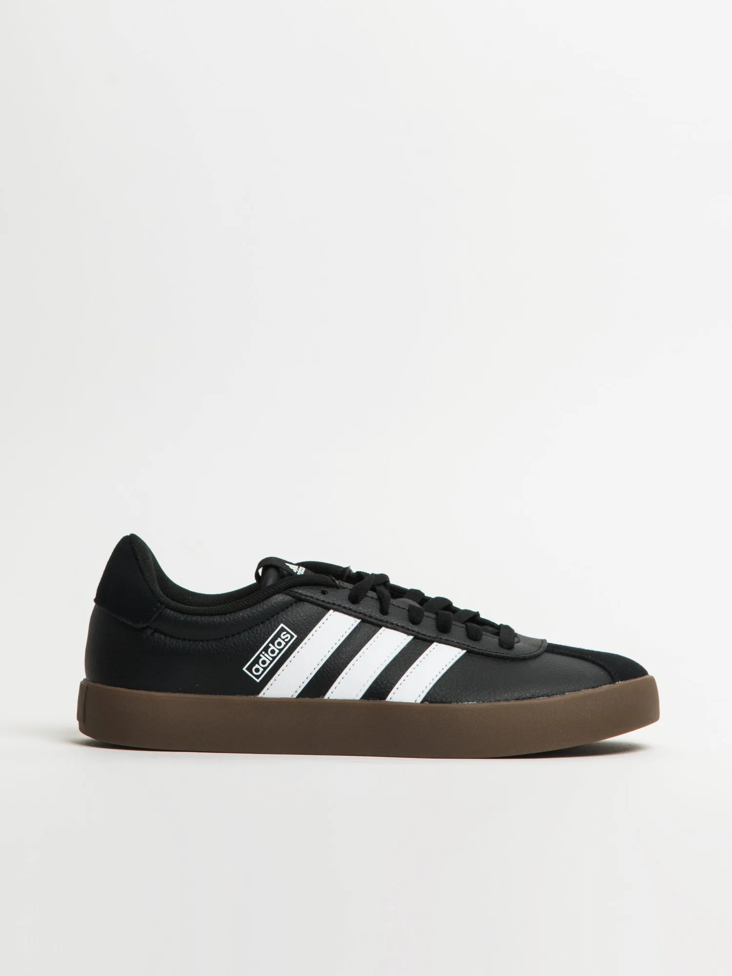 MENS ADIDAS VL COURT 3.0 SNEAKER - CORE BLACK/CLOUD WHITE/GUM sold by Blackwell