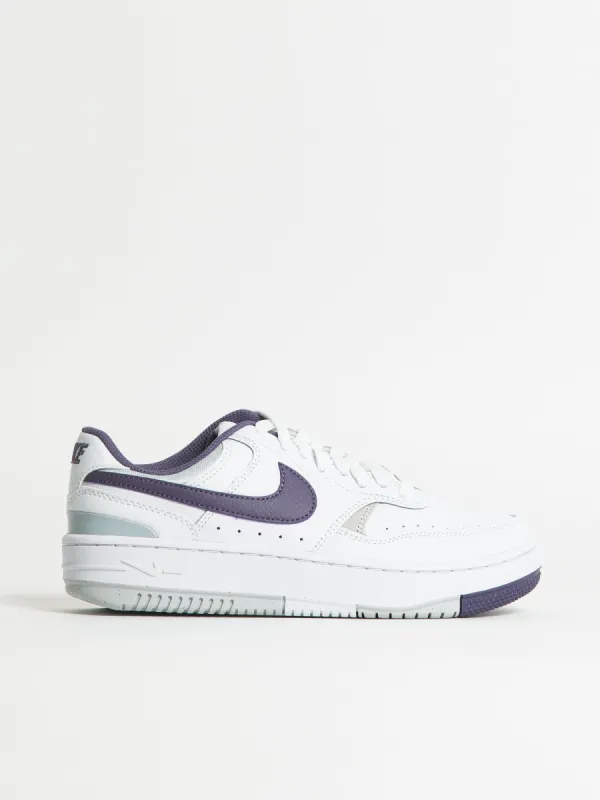 WOMENS NIKE GAMMA FORCE SNEAKER - WHITE/PURE PLATINUM/DAYBREAK sold by Blackwell