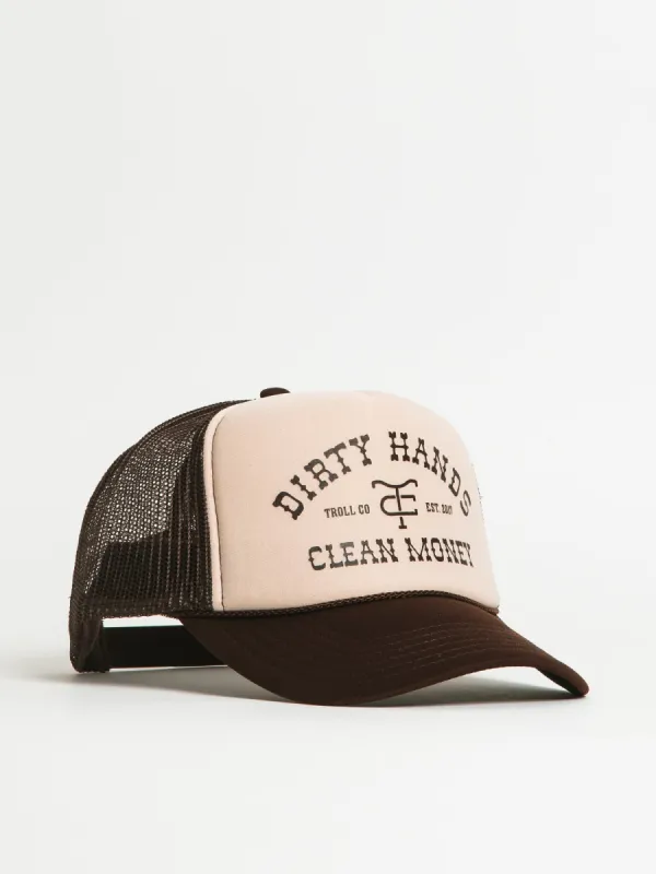 TROLL CO. DHCM FRONTIER TRUCKER HAT made by Blackwell