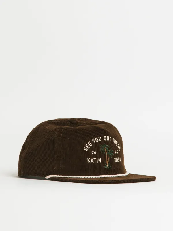 KATIN BERMUDA CORD HAT sold by Blackwell