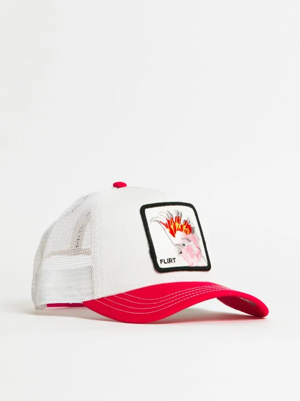 GOORIN BROS THE FLIRTY BIRD TRUCKER HAT sold by Blackwell