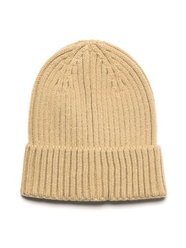HARLOW MIA FOLDOVER BEANIE - TAN - CLEARANCE made by Harlow