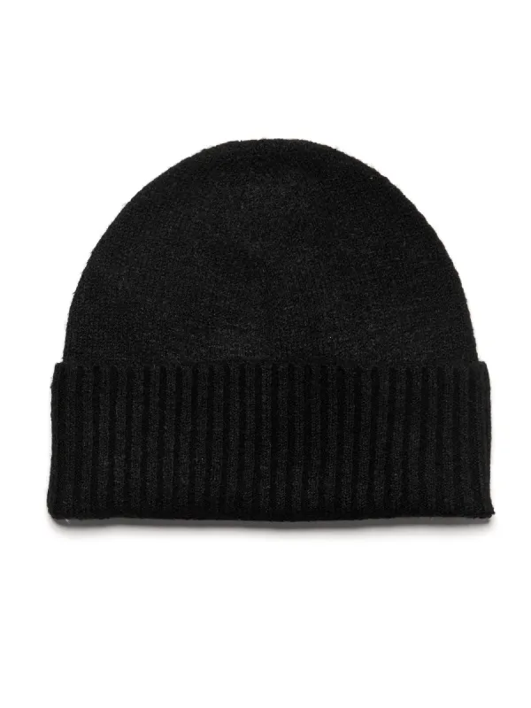 HARLOW CLOUD BEANIE - BLACK sold by Blackwell