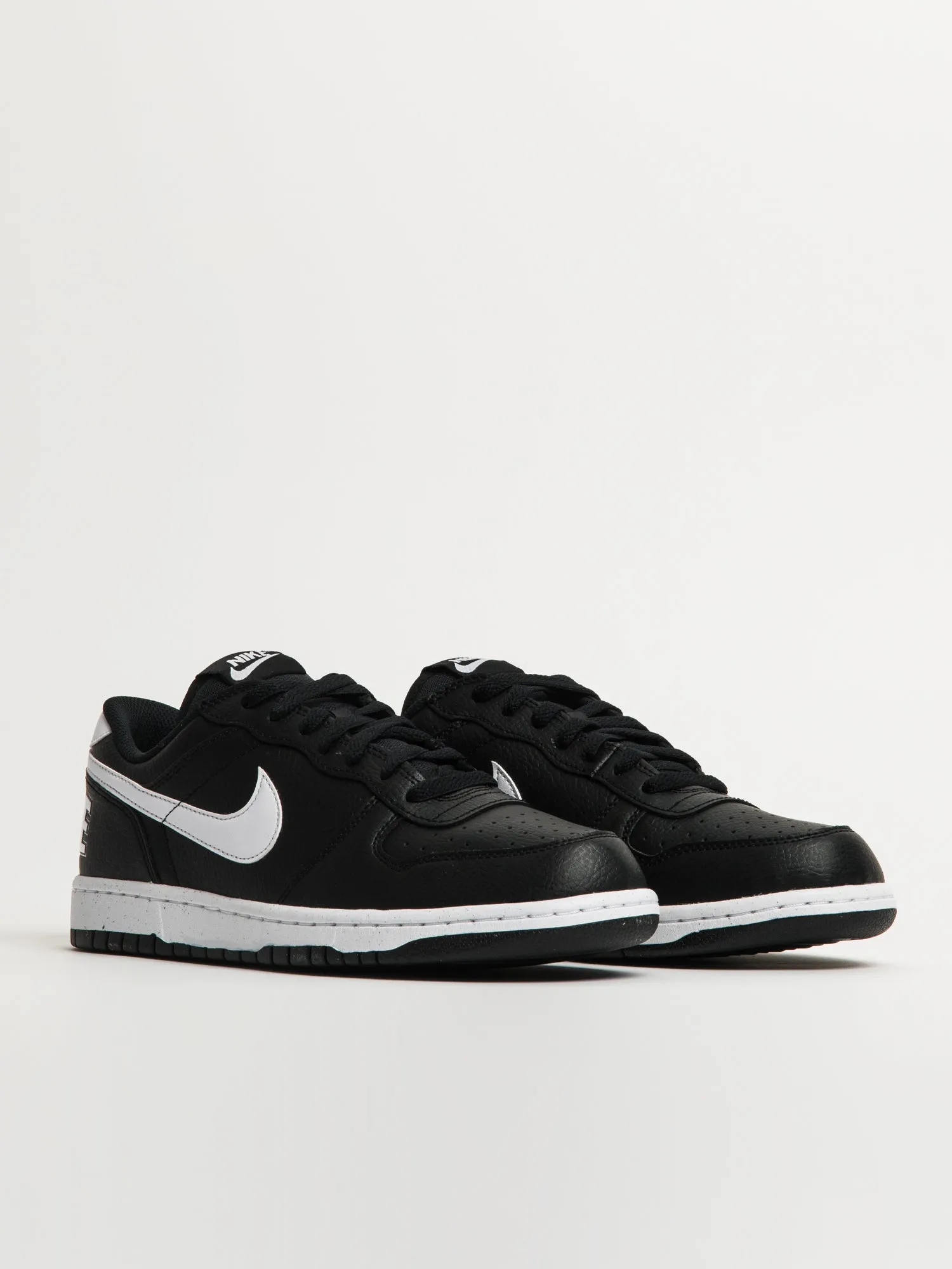 MENS NIKE BIG NIKE LOW SNEAKER - BLACK/WHITE sold by Blackwell product image thumbnail 2