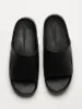 MENS NIKE CALM SLIDES - BLACK sold by Blackwell