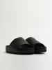 MENS NIKE CALM SLIDES - BLACK sold by Blackwell