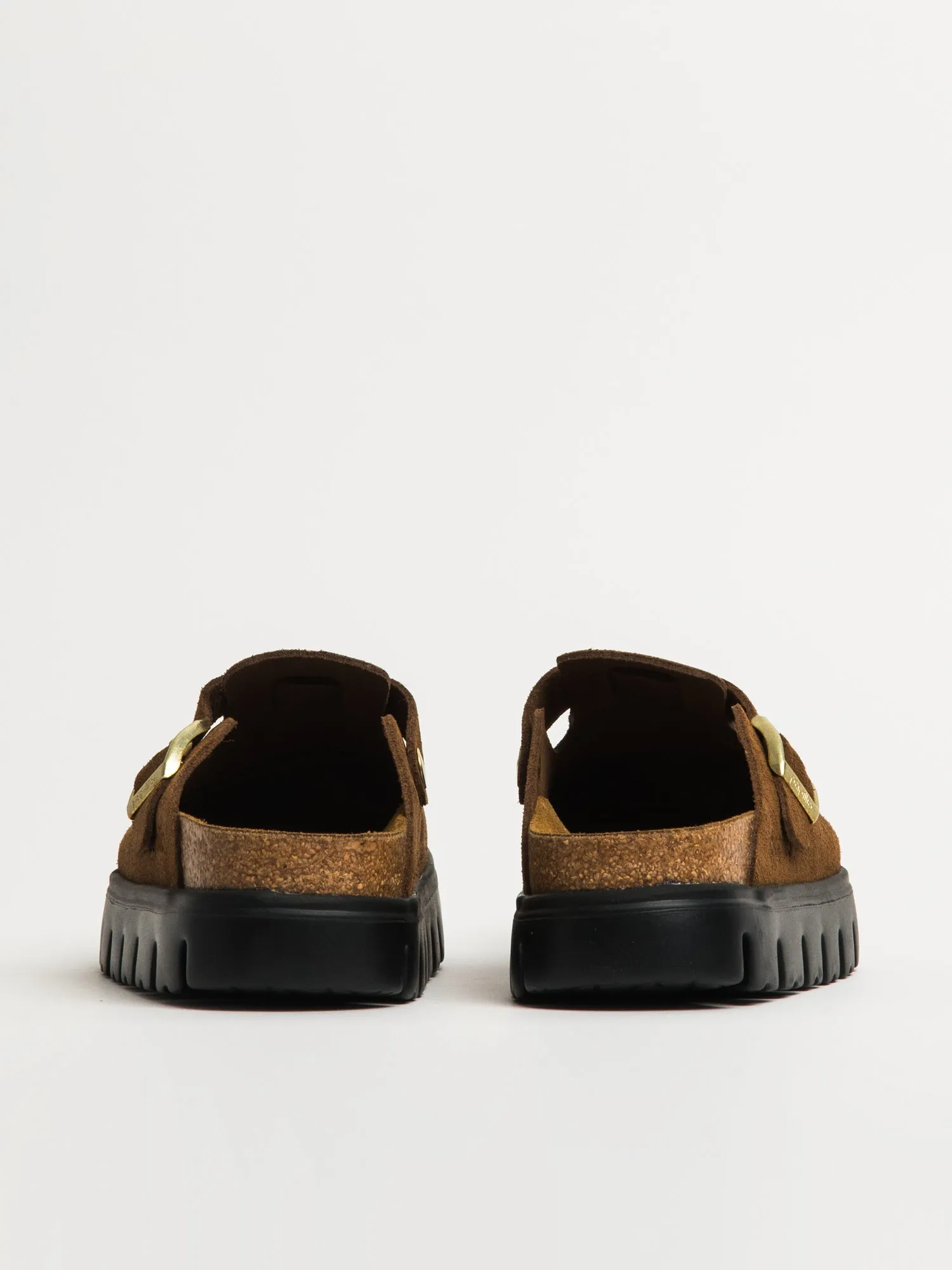 WOMENS BIRKENSTOCK BOSTON CHUNKY SUEDE - DARK TEA sold by Blackwell product image thumbnail 5