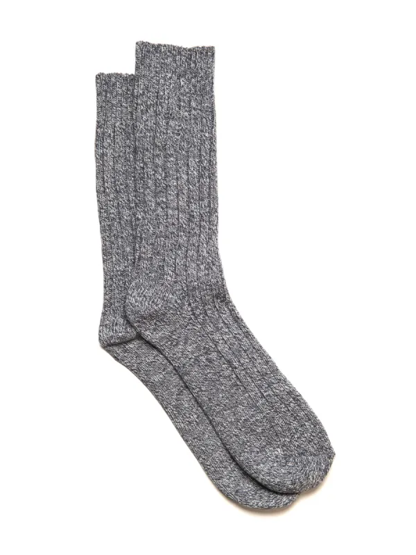 SCOUT & TRAIL MARBLED SOCK -GREY sold by Blackwell