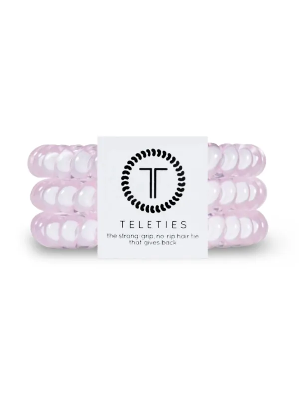 TELETIES HAIR TIE SMALL - ROSE WATER sold by Blackwell