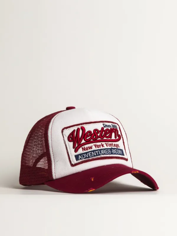 PRINCESS POLLY ADVENTURES TRUCKER - BORDEAUX made by Princess Polly