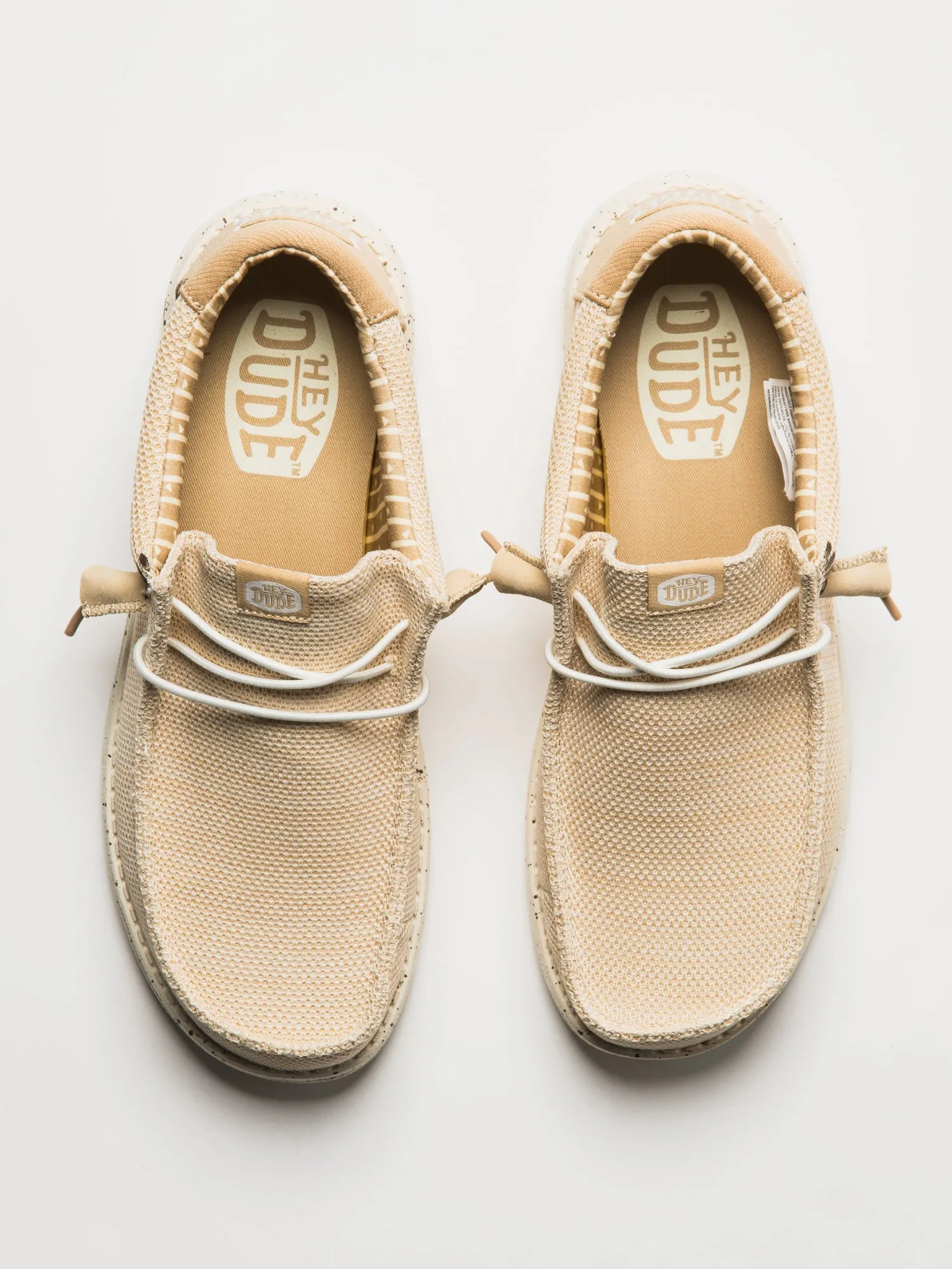 MENS HEYDUDE WALLY STRETCH SOX SLIP-ON - IRISH CREME sold by Blackwell product image thumbnail 4