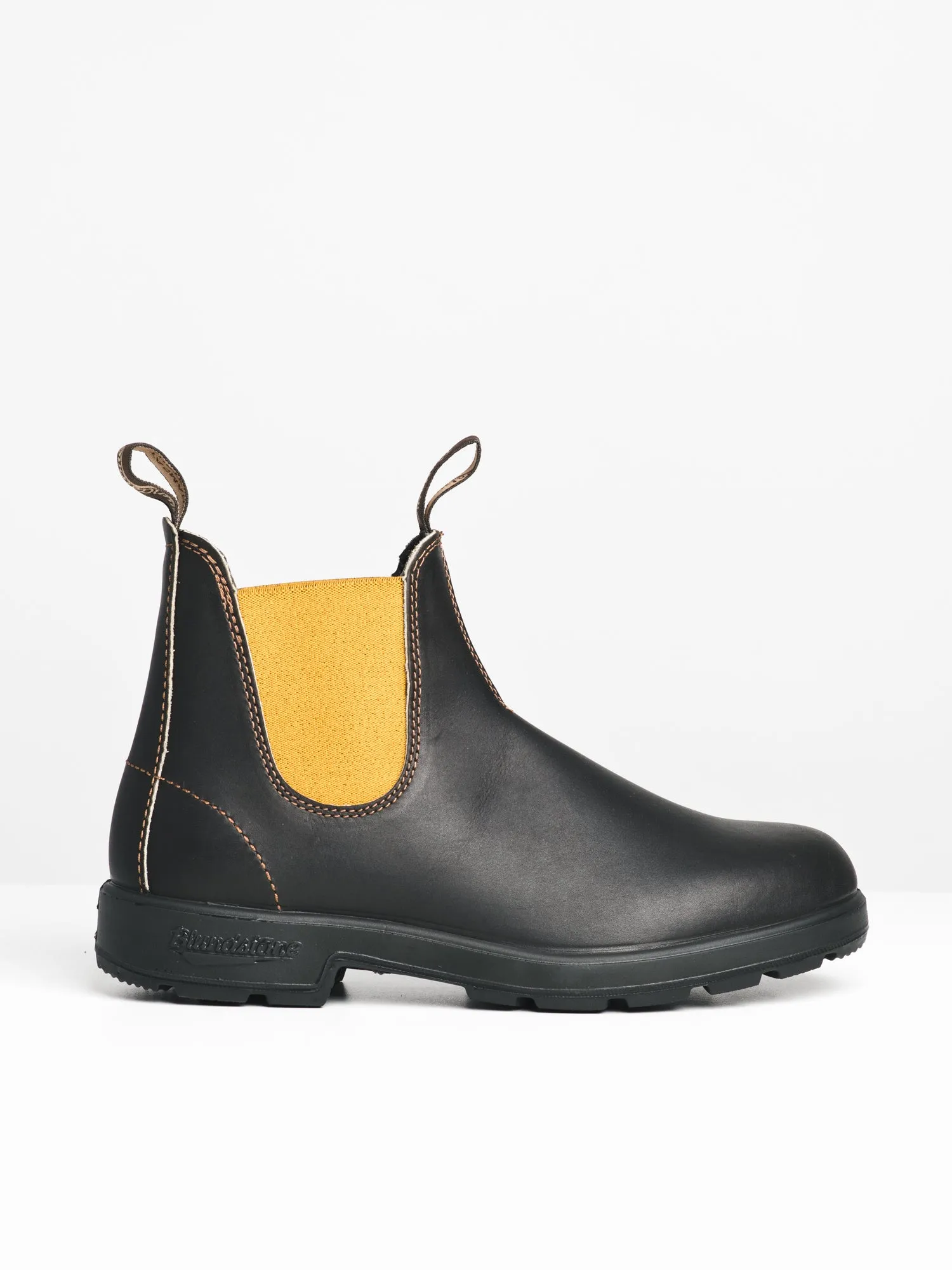MENS BLUNDSTONE ORIGINAL - BROWN W/MUSTARD sold by Blackwell