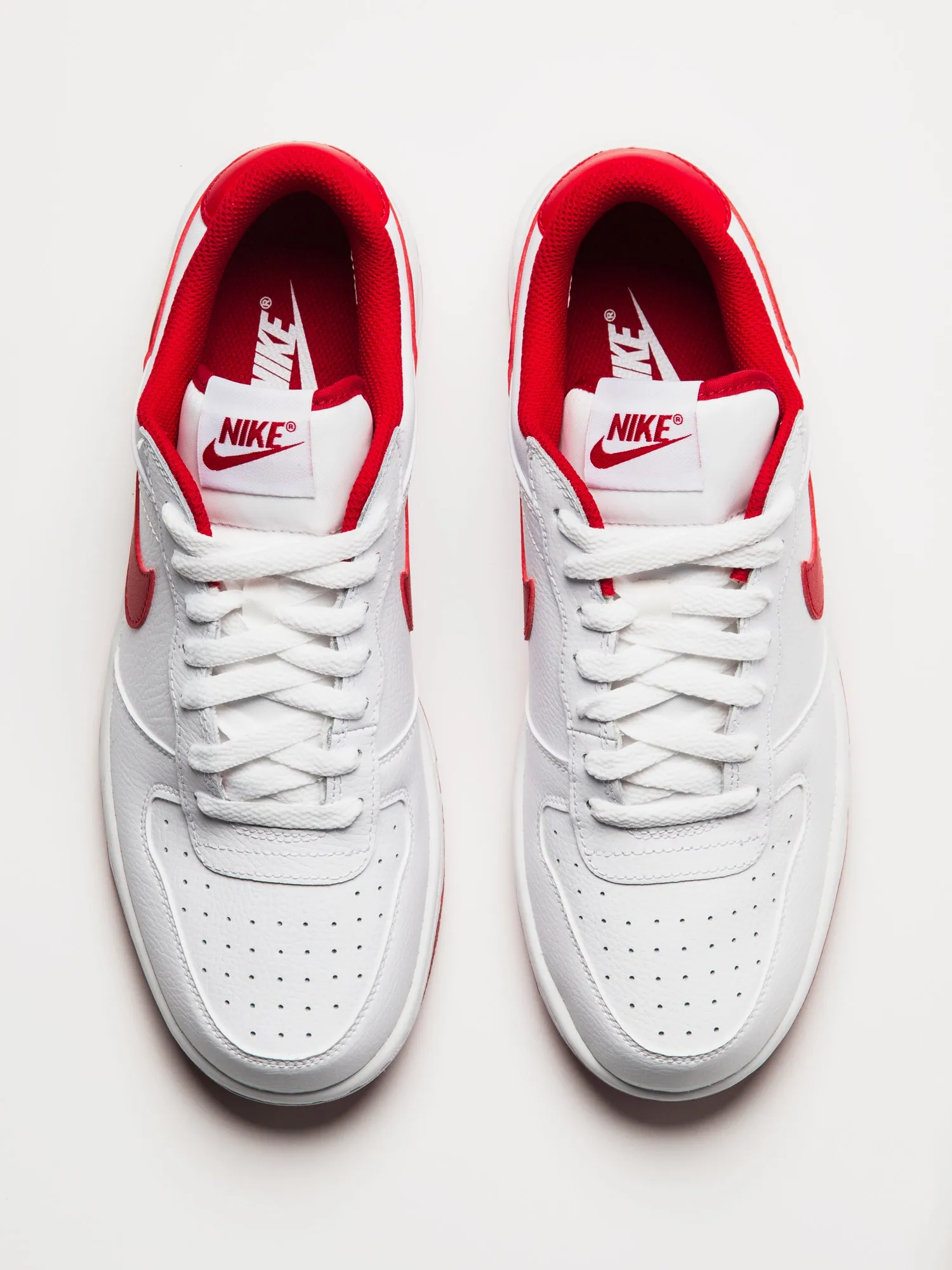 MENS NIKE BIG NIKE LOW SNEAKER - WHITE/GYM RED sold by Blackwell product image thumbnail 4