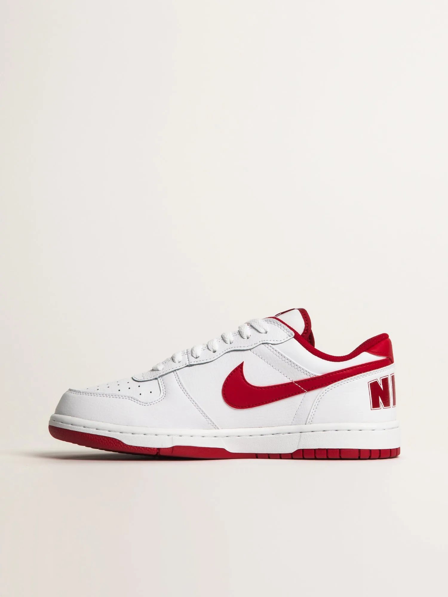 MENS NIKE BIG NIKE LOW SNEAKER - WHITE/GYM RED sold by Blackwell product image thumbnail 3