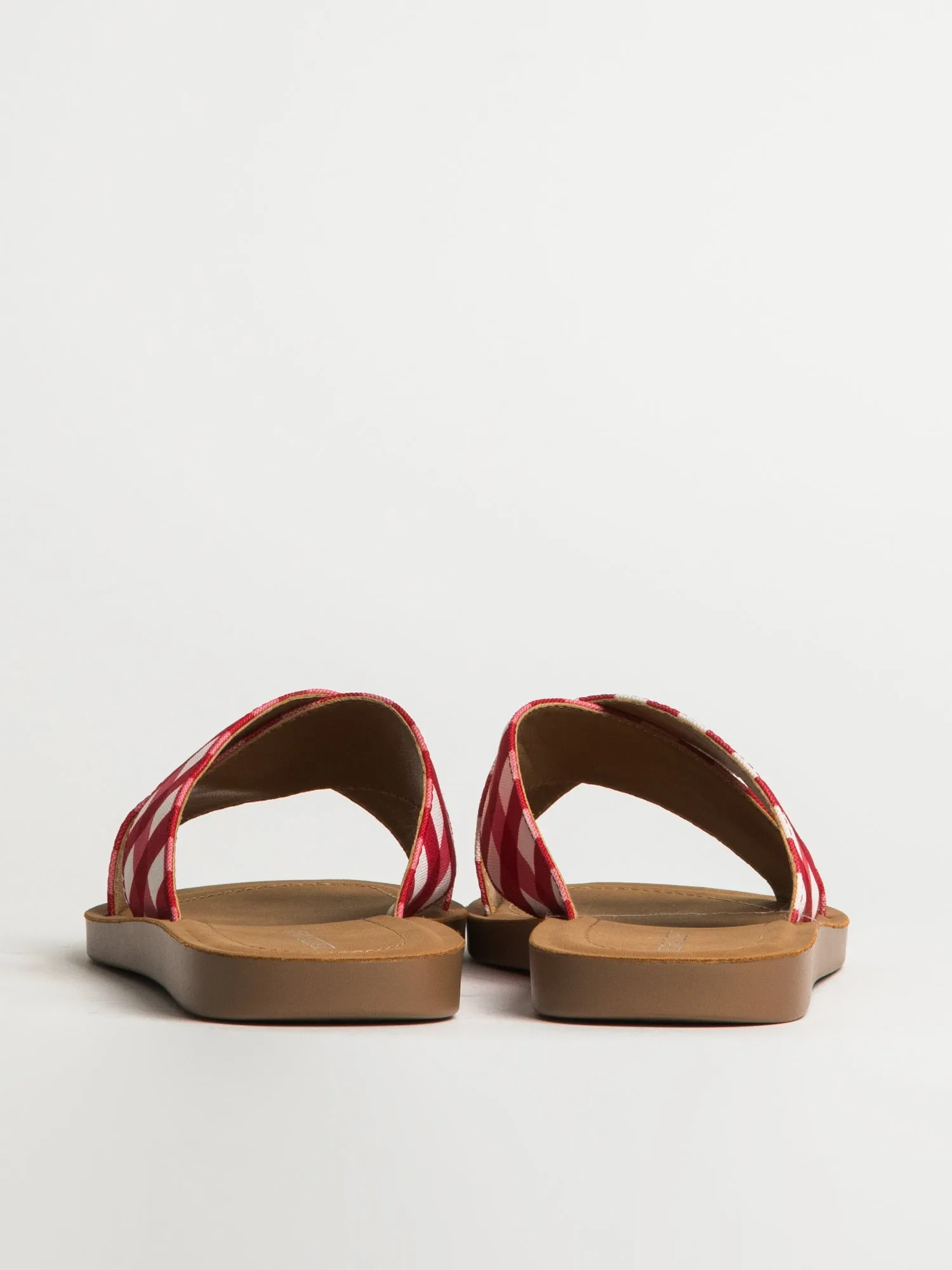 WOMENS HARLOW CAMI SANDALS - RED GINGHAM sold by Blackwell product image thumbnail 5