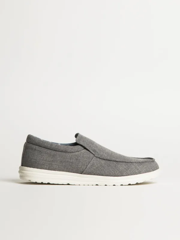 MENS BLACKWELL WALKER SLIP-ONS - GREY sold by Blackwell