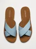 WOMENS HARLOW CAMI SANDALS - LIGHT BLUE sold by Blackwell