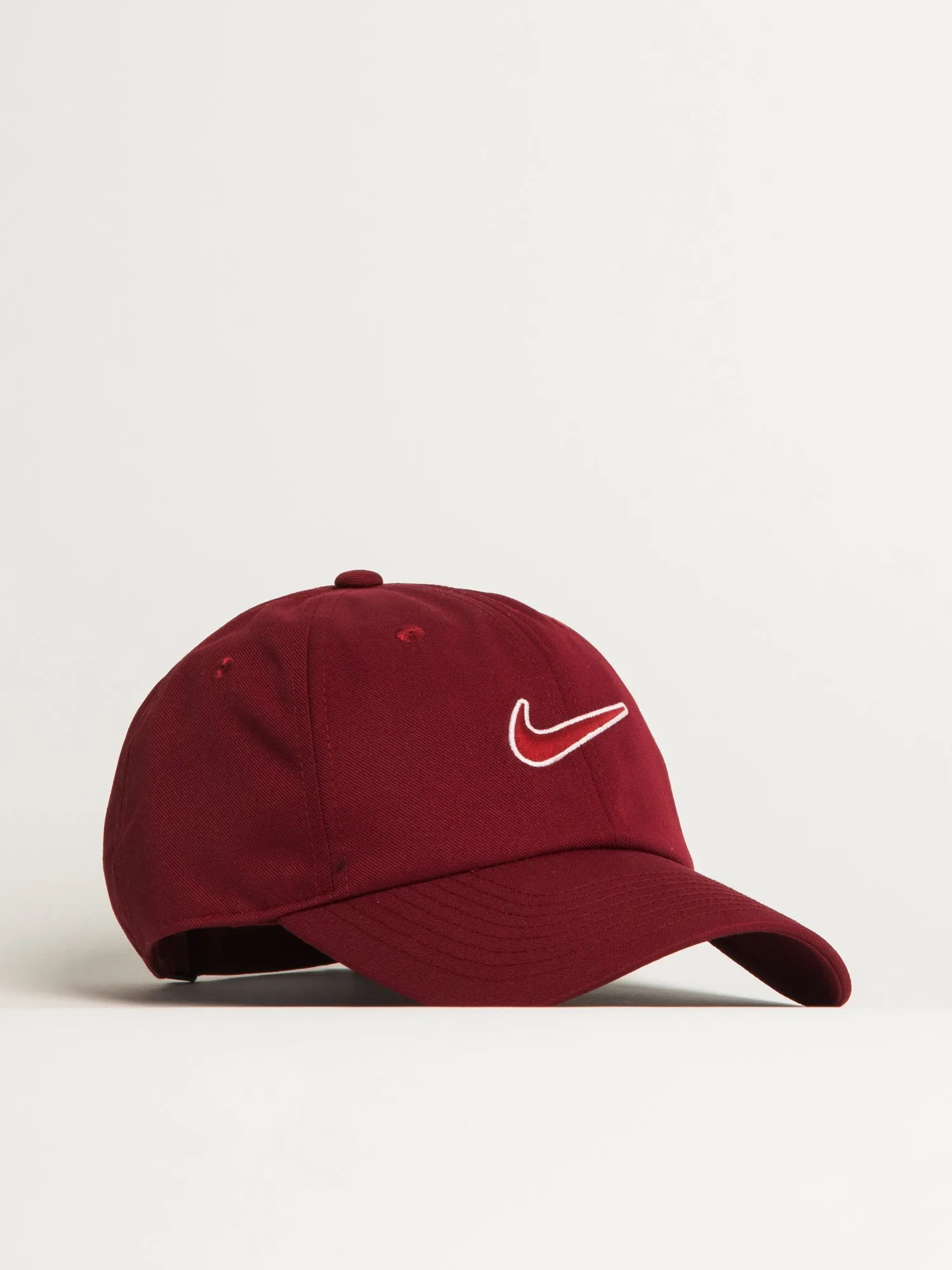 NIKE SLUB SWOOSH CAP - RED sold by Blackwell