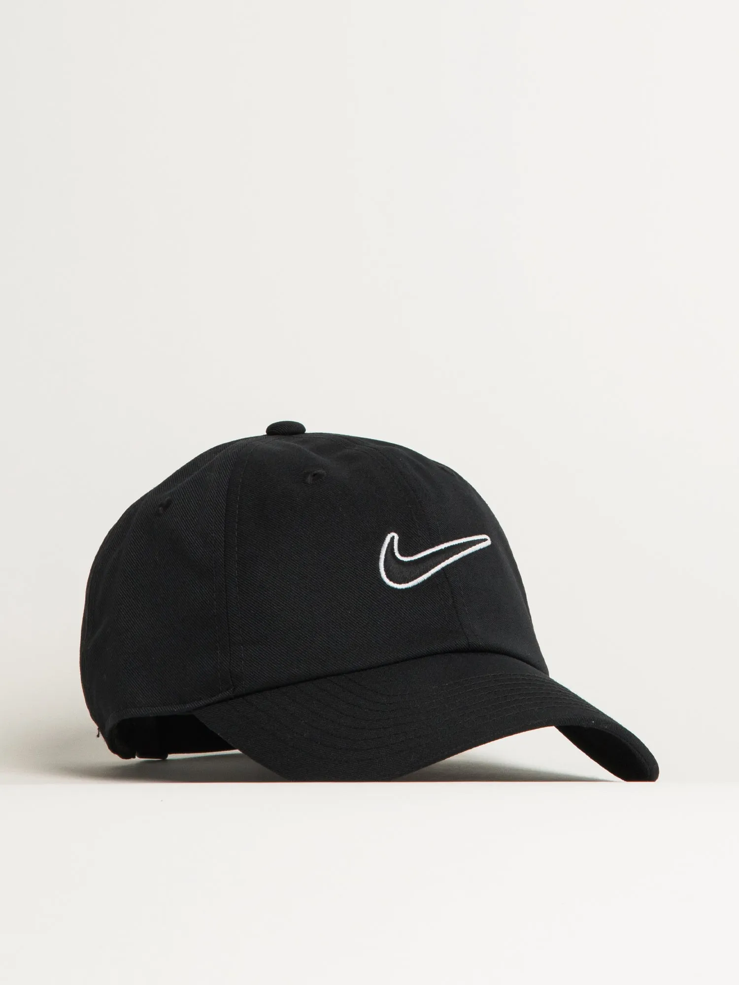NIKE SLUB SWOOSH CAP - BLACK sold by Blackwell