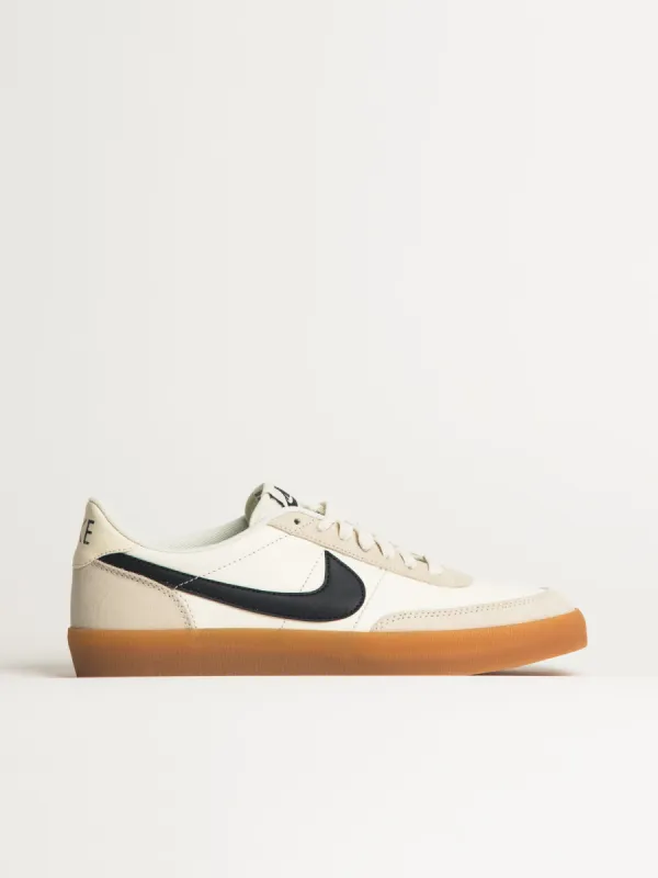 MENS NIKE KILLSHOT 2 LEATHER SNEAKER - SAIL/GUM YELLOW/MIDNIGHT sold by Blackwell