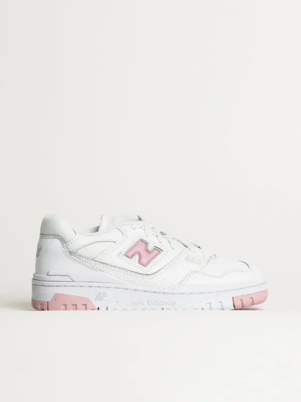 WOMENS NEW BALANCE THE 550 SNEAKER - WHITE/TWILIGHT HAZE sold by Blackwell