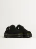 WOMENS DR MARTENS ZEBZAG SUEDE MULE - BLACK sold by Blackwell