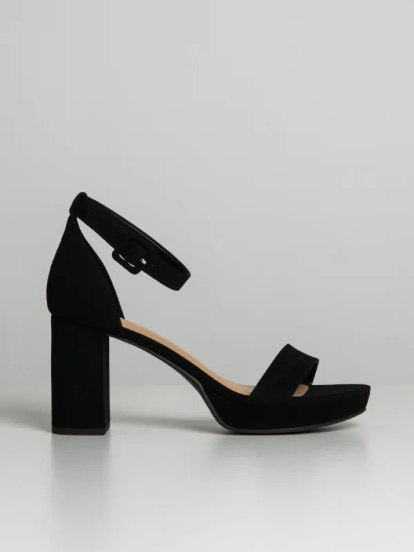 WOMENS HARLOW MILA BLACK VELVET - BLACK sold by Blackwell