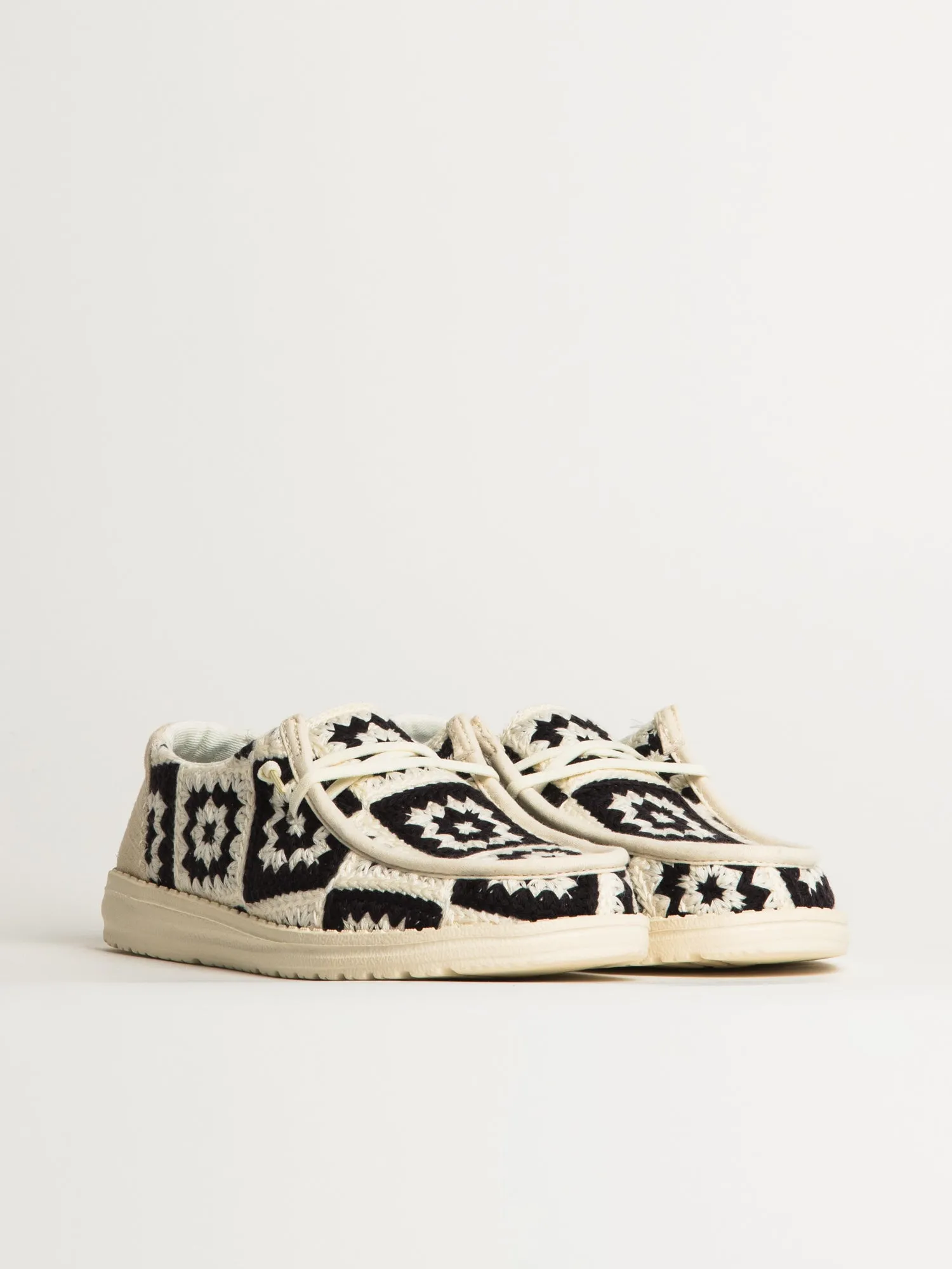 WOMENS HEYDUDE WENDY COTTAGE CROCHET SNEAKER - MULTI sold by Blackwell product image thumbnail 2