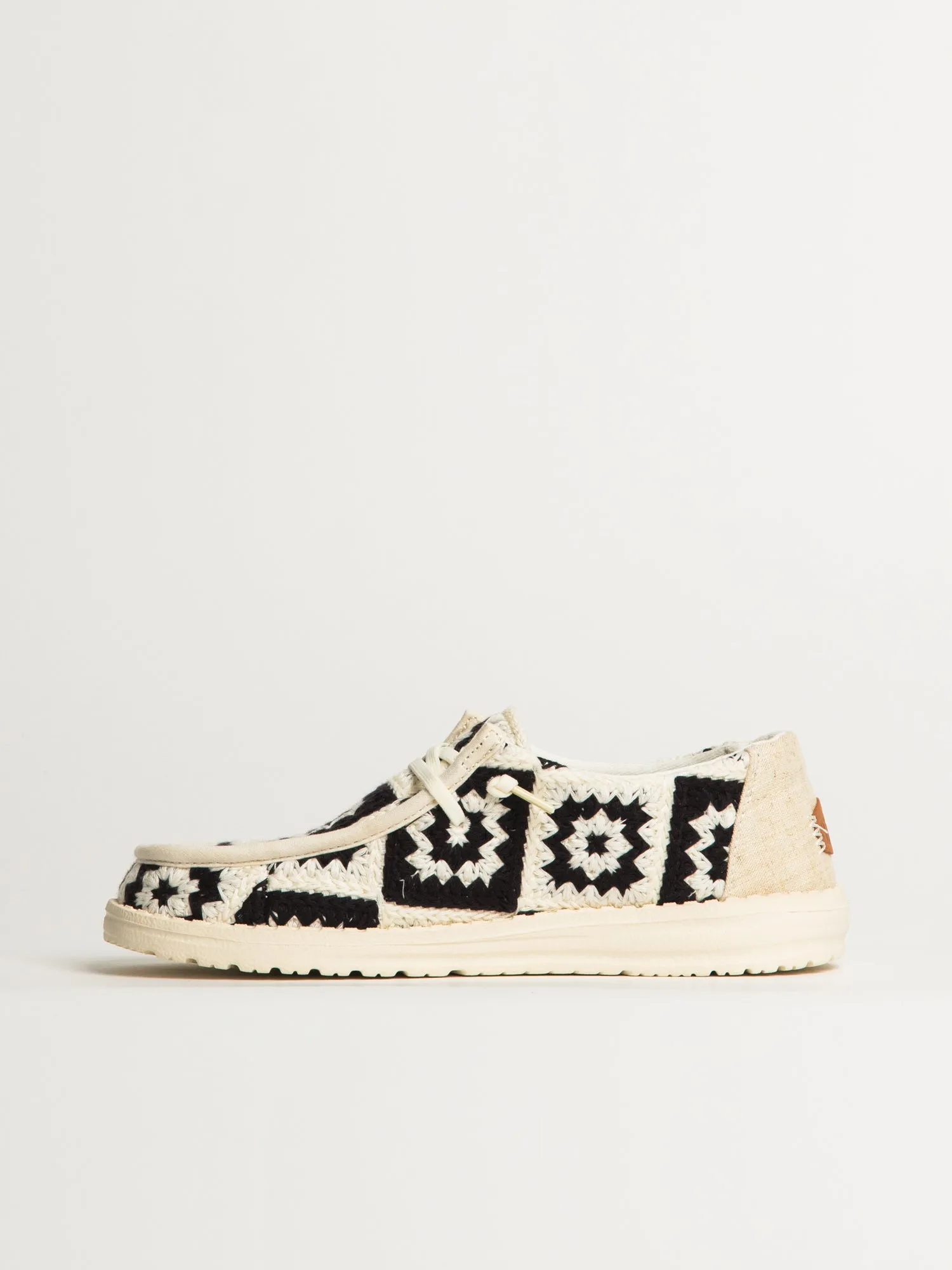 WOMENS HEYDUDE WENDY COTTAGE CROCHET SNEAKER - MULTI sold by Blackwell product image thumbnail 3