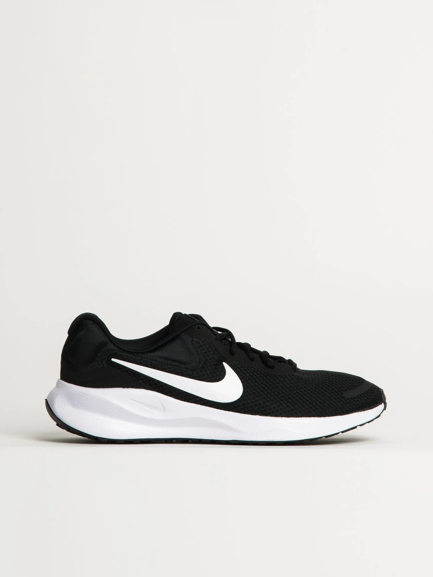MENS NIKE REVOLUTION 7 RUNNING SHOE - BLACK/WHITE sold by Blackwell
