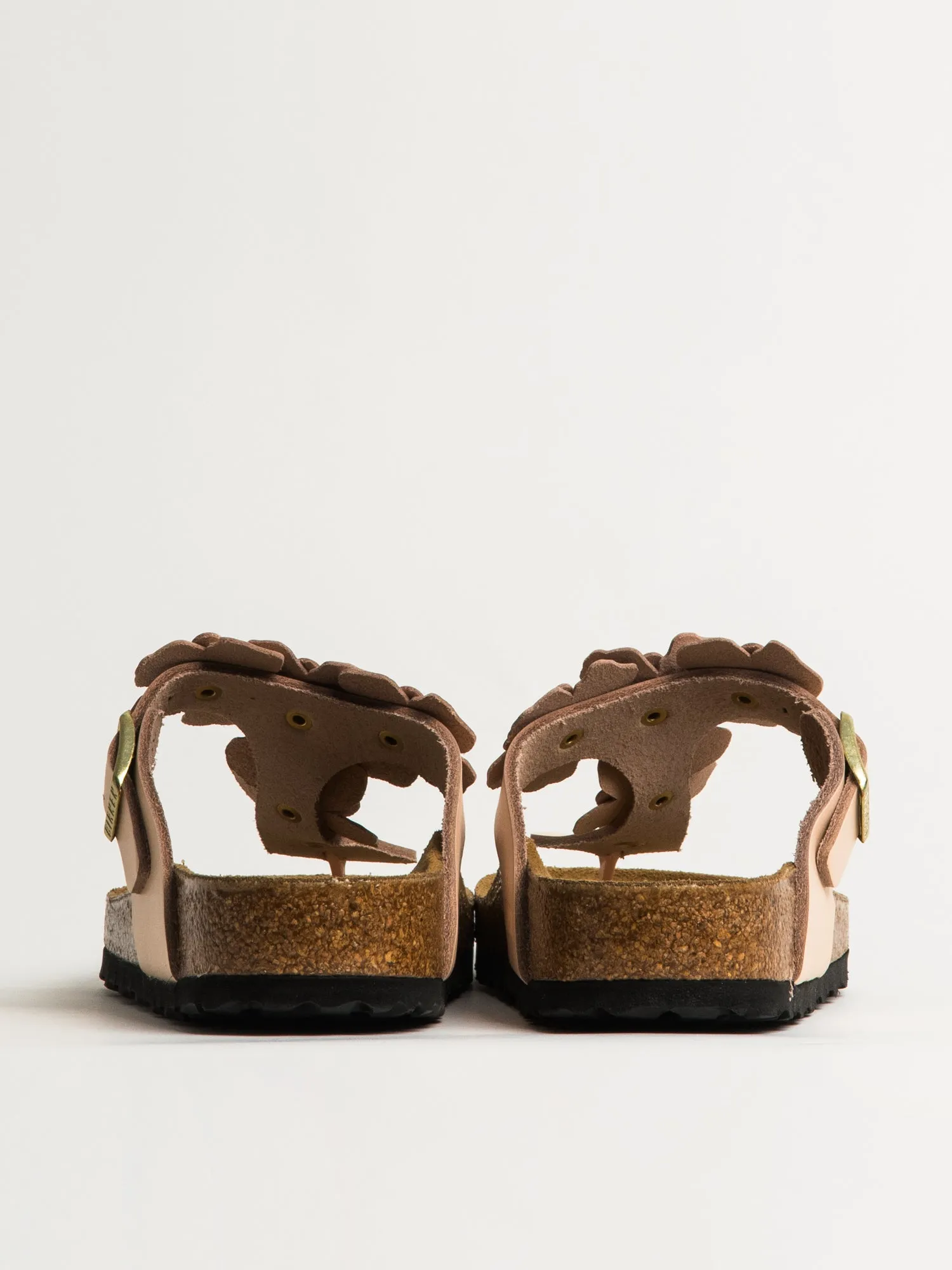 WOMENS BIRKENSTOCK GIZEH FLOWER LEATHER SANDALS - REGULAR - LIGHT ROSE sold by Blackwell product image thumbnail 4