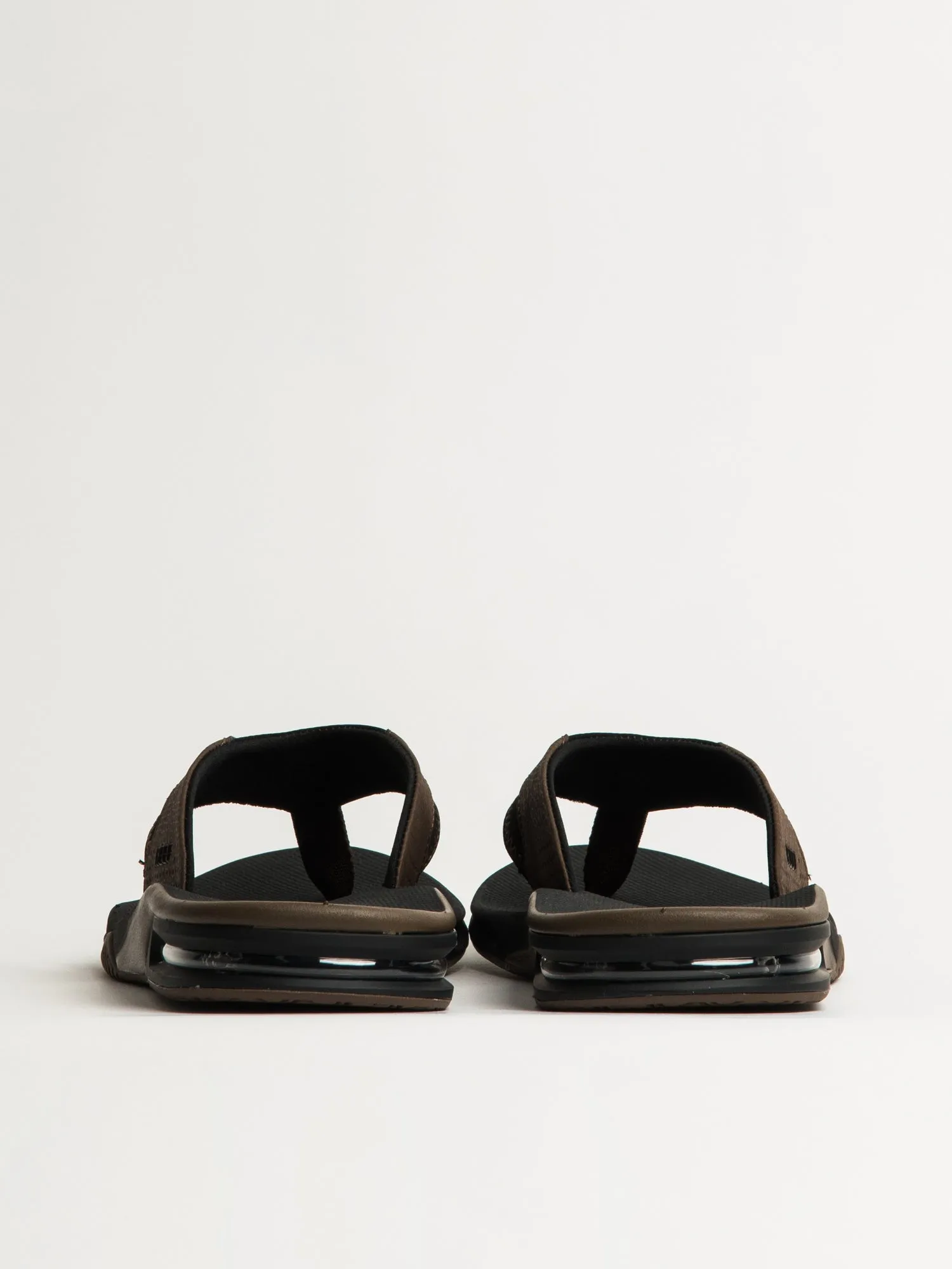 MENS REEF FANNING SLIDES - BLACK/TAN sold by Blackwell product image thumbnail 4
