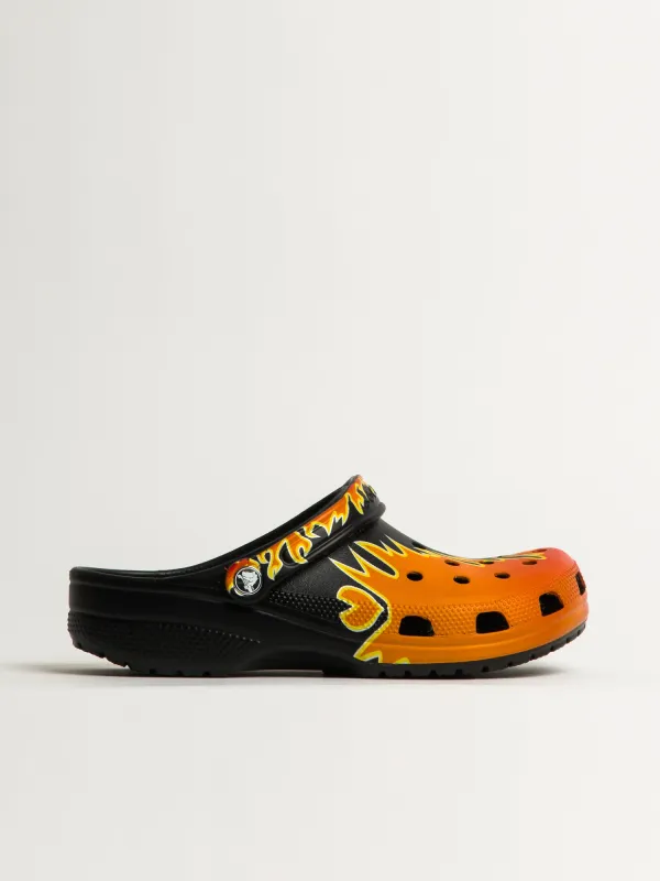 MENS CROCS CLASSIC CLOG - FLAMES sold by Blackwell