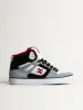 MENS DC SHOES PURE HIGH TOP WC SNEAKER - BLACK/GREY sold by Blackwell