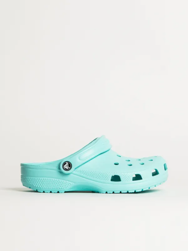 WOMENS CROCS CLASSIC CLOG - AQUAMARINE sold by Blackwell