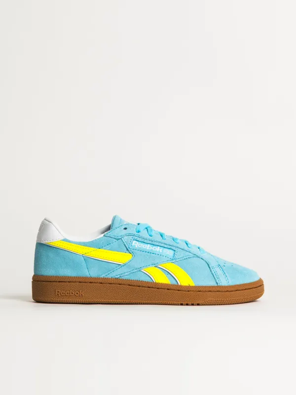 WOMENS REEBOK CLUB C GROUNDS UK SNEAKER - BLUE sold by Blackwell
