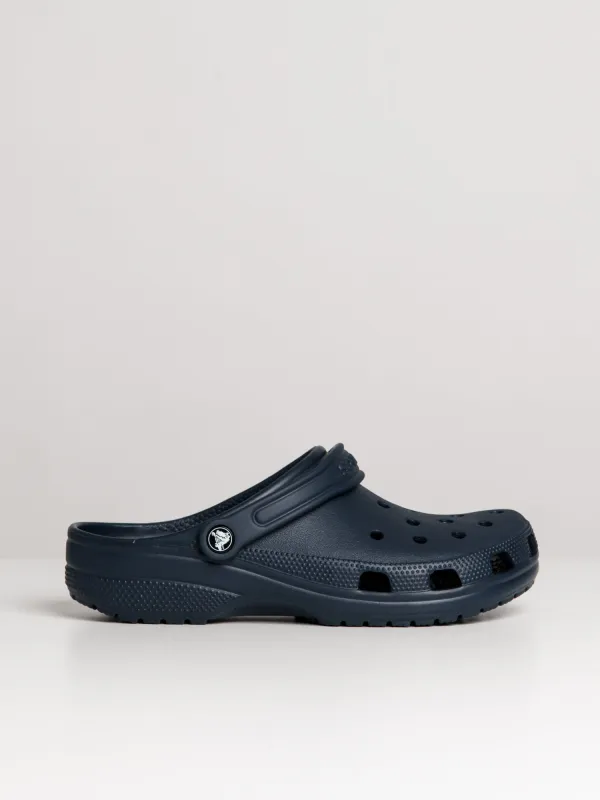 MENS CROCS CLASSIC CLOGS - NAVY sold by Blackwell