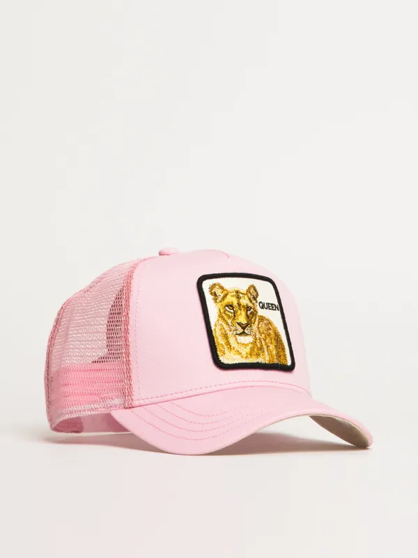 GOORIN BROS THE QUEEN LIONESS TRUCKER HAT sold by Blackwell