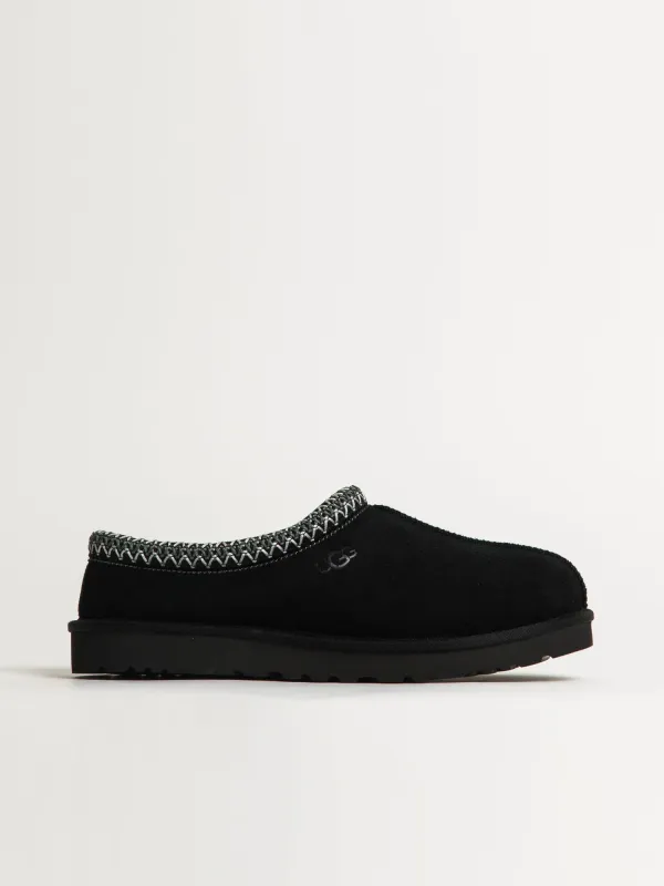 MENS UGG TASMAN SLIPPER - BLACK sold by Blackwell