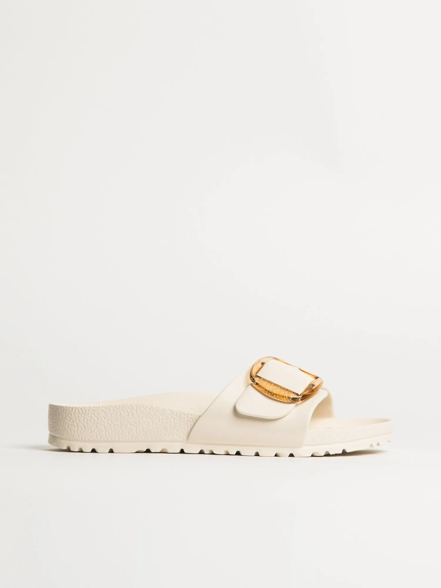 WOMENS BIRKENSTOCK MADRID BIG BUCKLE EVA SANDALS - MEDIUM/NARROW - EGG sold by Blackwell